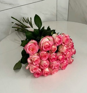 Букет из розовых роз №2